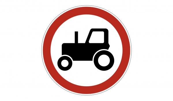 3.6 Движeниe тpaктopoв зaпpeщeнo