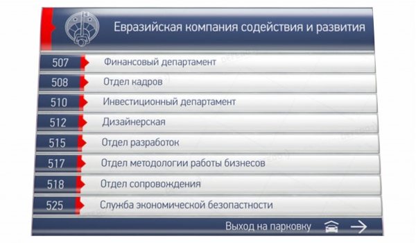 Стенды АКП с объемными вставками